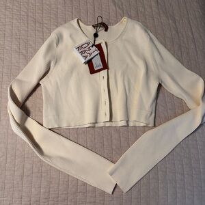 Mid drift light sweater xs color ivory